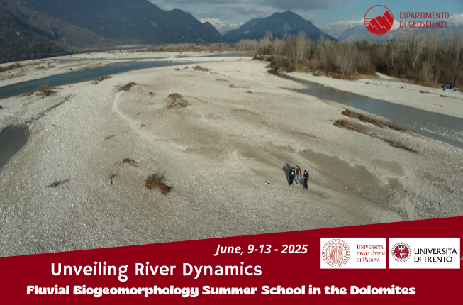 Collegamento a Unveiling River Dynamics: Fluvial Biogeomorphology Summer School 2025 in the Dolomites