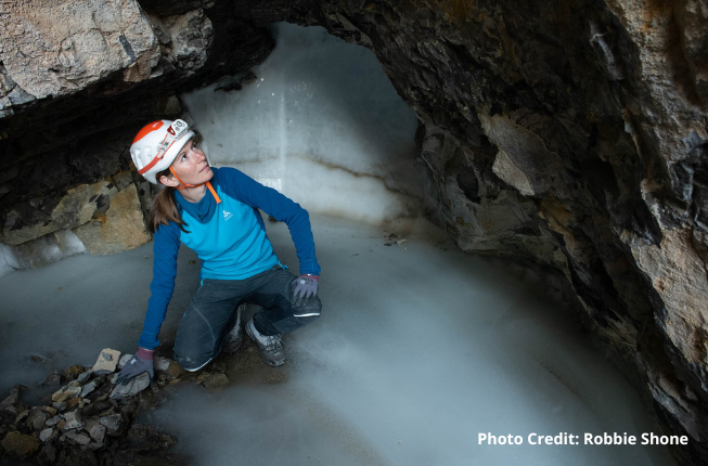Collegamento a Paleoclimatology in Arctic Caves: The Scientific Adventure of Gina Moseley