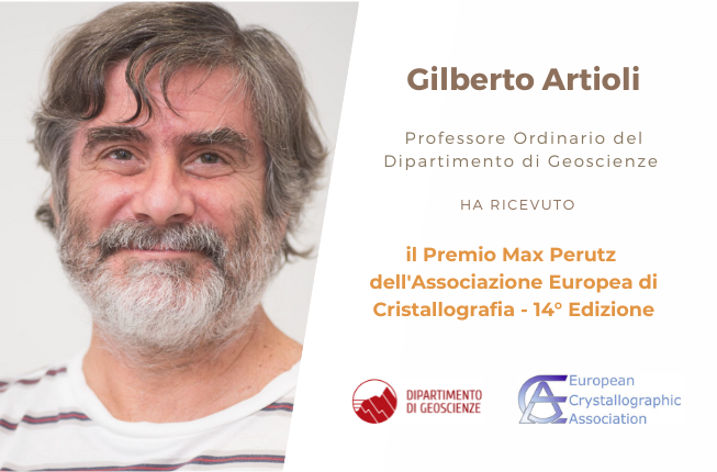 Collegamento a Il professor Gilberto Artioli è stato insignito del Premio Max Perutz