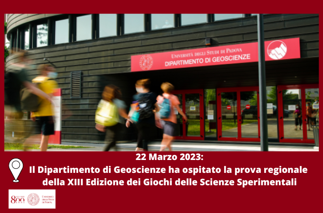 Collegamento a Giochi delle Scienze Sperimentali: il Dipartimento di Geoscienze ha ospitato la prova regionale