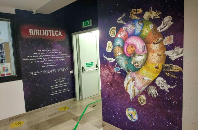 Collegamento a What comes next? L’ingresso della Biblioteca ha un nuovo volto