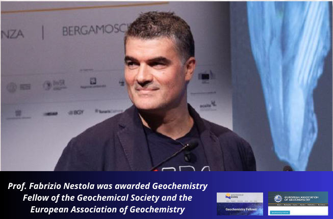 Collegamento a Il Prof. Fabrizio Nestola nominato Geochemistry Fellow: ricerverà il prestigioso riconoscimento alla Goldschmidt Conference di Chicago